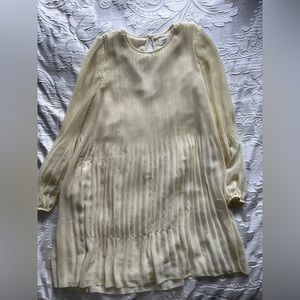 Aritzia yellow dress in size small